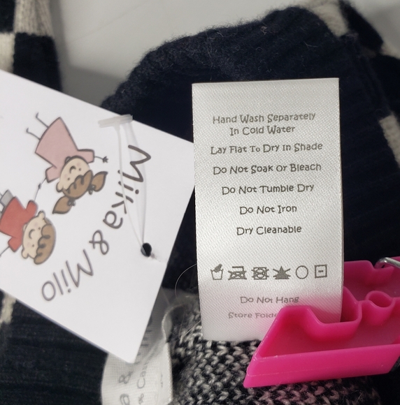 100% Cashmere Checked Square Domino Gingham Jogger Style Unisex Winter Play Pant - Picture 3 of 9